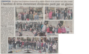 Artcolo del 24/03/2015 sul Giornale di Merate