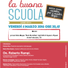 Locandina conferenza La Buona Scuola - 4/03/2016