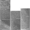 Articolo de La Repubblica di sabato 27 agosto 2016