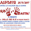 Volantino FLASHMOB 25/11/2017 a Merate