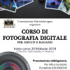 Volantino corso di fotografia digitale - febbraio 2018