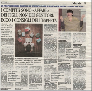 Articolo comparso il 27/03/2018 sul Giornale di Merate